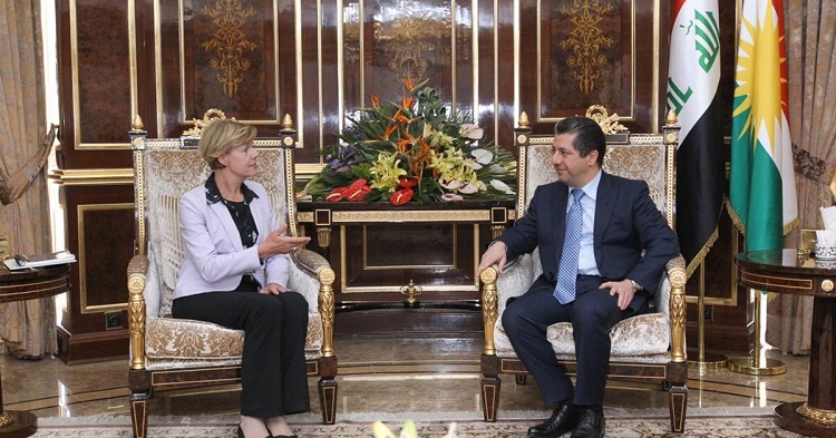 Mesrûr Barzanî bi senatora Amerîkî re civiya: Alozbûna rewsa Iraqê...