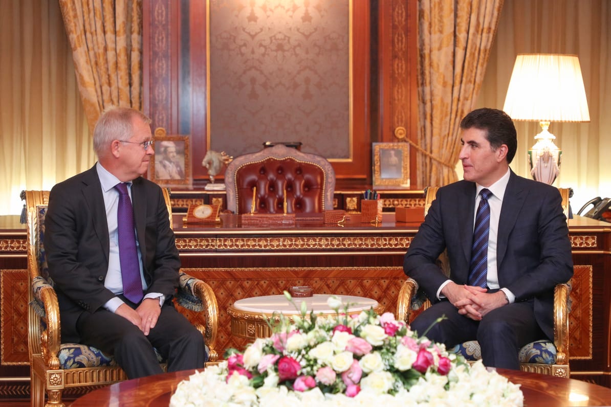 Nêçîrvan Barzanî balyozê nû yê Swêd pîroz kir