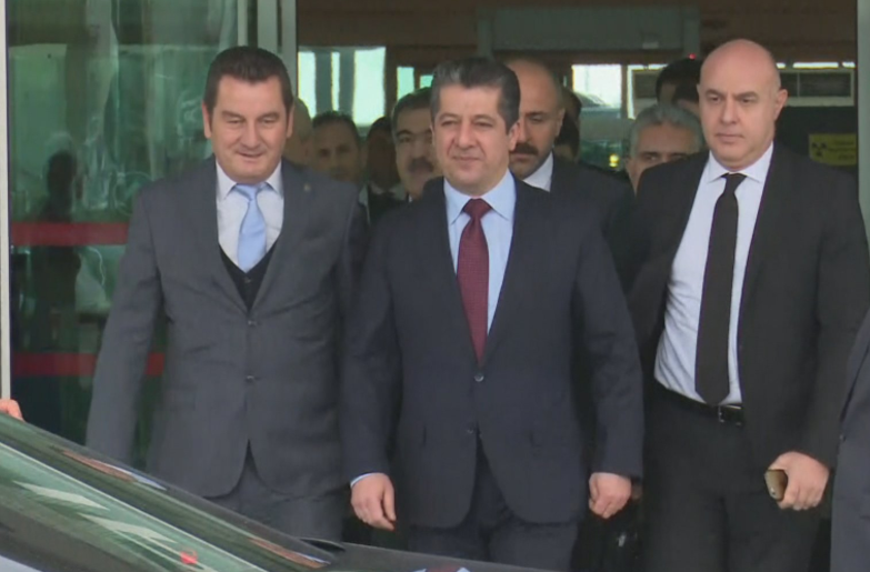 Serokwezîr Barzanî bo yekem serdana xwe gihîst Enqerê