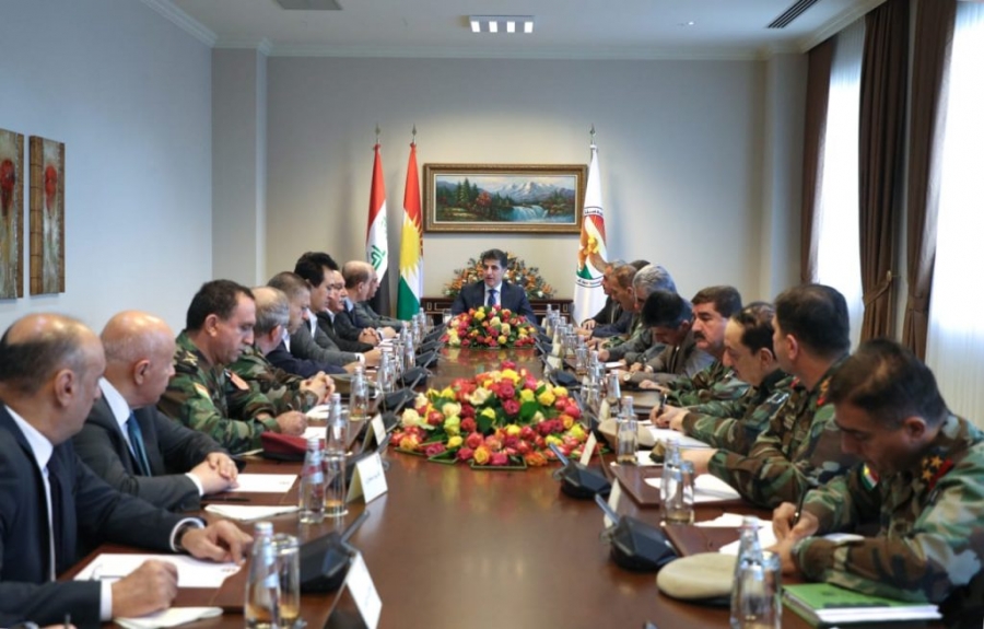 Nêçîrvan Barzanî ji bo hevgirtina Pêsmerge berpirsan dicivîne