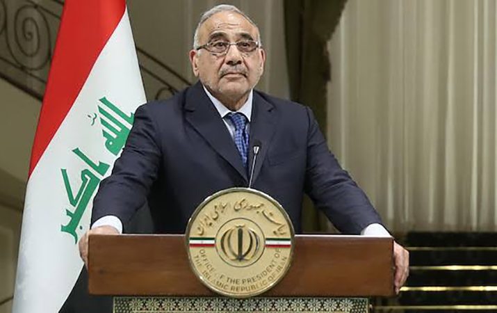 Ebdulmehdî: Îranê nîvê sevê bi nameyekê ez ji êrîsê agahdar kirim