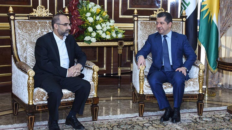 Serokwezîr Mesrûr Barzanî bi Serokê HUDA-PARê re civiya