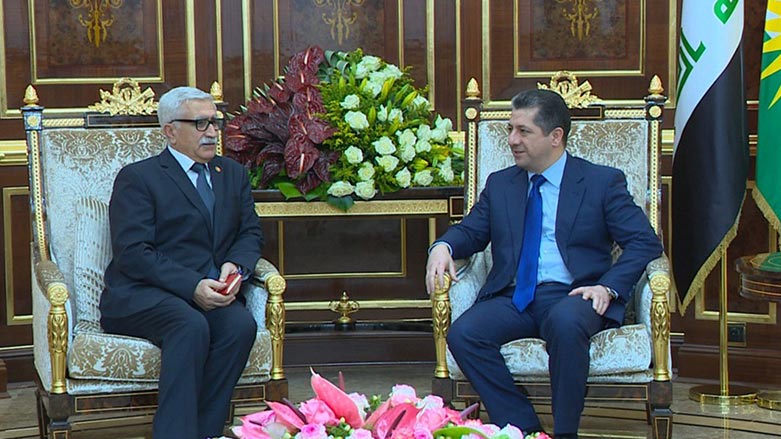 Serokwezîr Barzanî bi Serokê PSKê Mesûd Tek re civiya