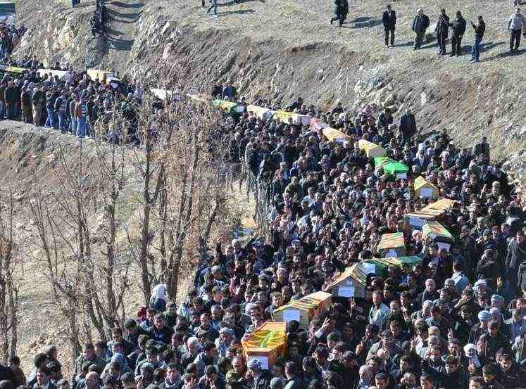 Banga besdarbûna xurt bo merasîmên bîranîna Roboskê hat kirin