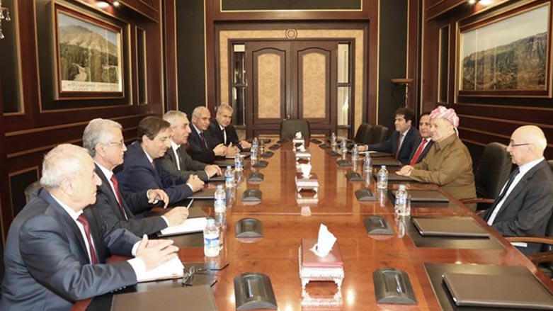 Serok Barzanî li ser dahatûya Sûriyê û Rojava sîret li ENKSê kirin