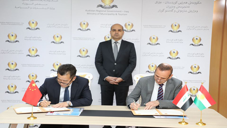 Belgeya avakirina Konsulxaneya Çînê li Hewlêrê hat îmzekirin