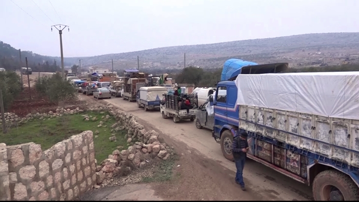 Di nav du rojan de bêhtirî hezar malbat li Efrînê hatin bicihkirin
