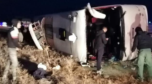 Li Îranê otobêzek qelibî: 20 kes mirin û 23 kes birîndar bûn