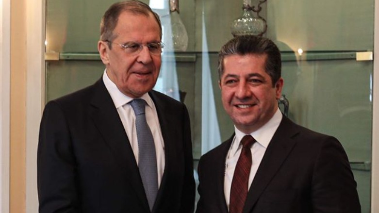 Hevdîtina Mesrur Barzanî û Lavrov di medya Rûsî de deng veda