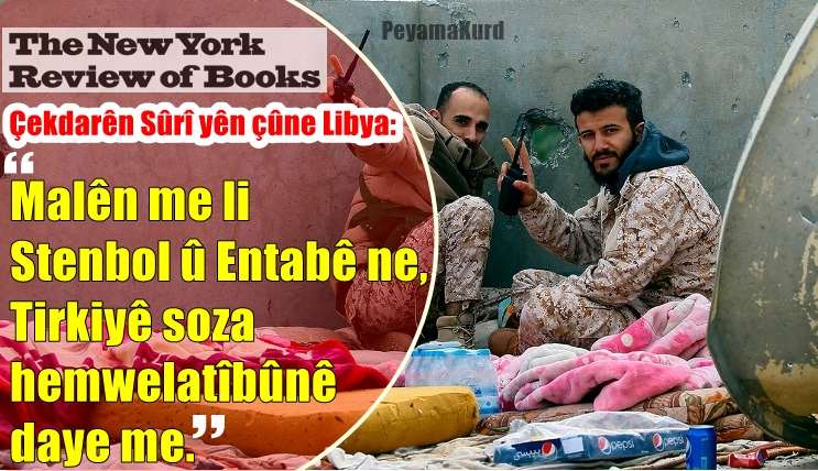 'Em girêdayî artêsa Tirkiyê ne û 2 hezar dolar mûçe distînin'