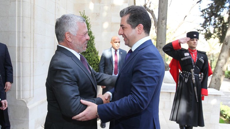 Kurdistan - Urdin | Mesrur Barzanî li Emanê hat pêswazî kirin