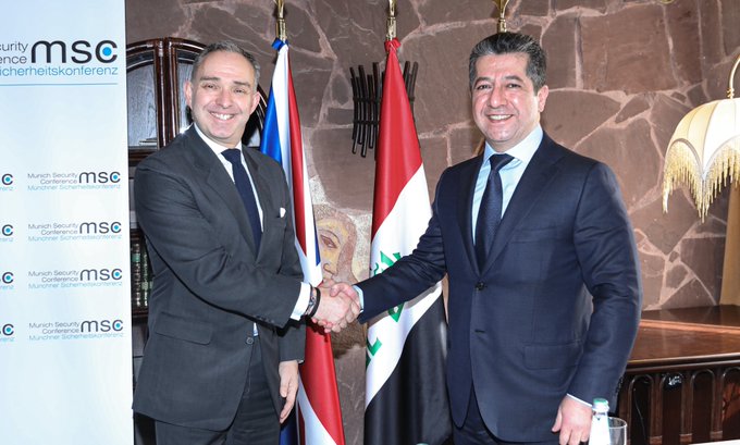 Ji Mesrur Barzanî daxuyaniya civîna ligel Sêwirmendê Asayîsa Brîtanyayê