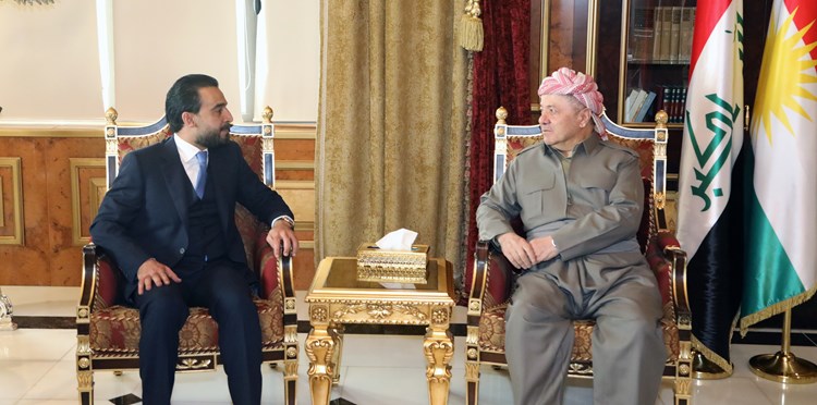 Serok Barzanî û Helbûsî ji bo hikûmeta nû ya Iraqê li ser 6 xalan li hev kir...