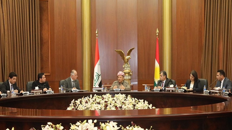 Serok Barzanî bi nûnerên Kildan, Suryan û Asûrî re civiya