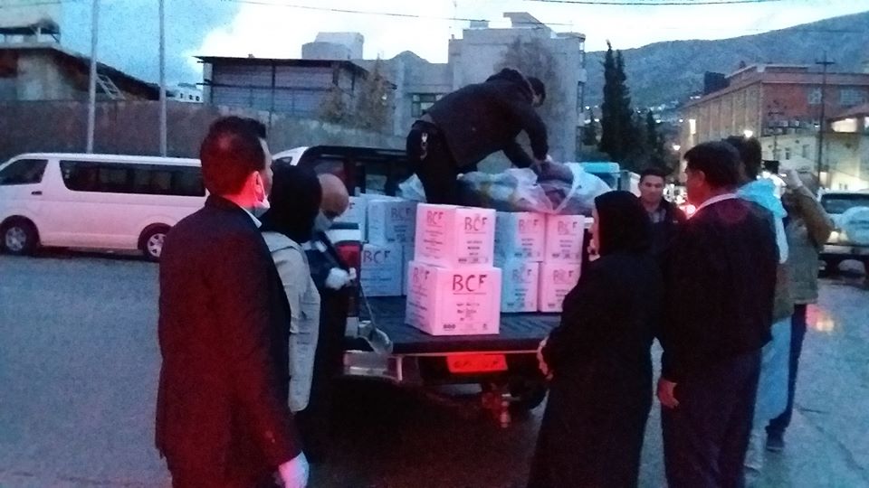 Dezgeha Xêrxwaziya Barzanî bi minasebeta hatina cejnê re alîkariya malbatên kêmderfet dike