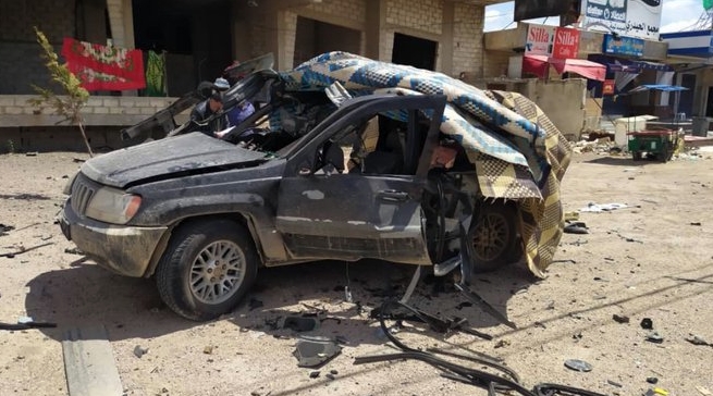 Îsraîlê li Sûriyê êrîs bir ser wesayîteke serkirdeyekî Hizbullahê