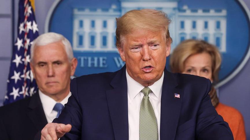 Trump: Diviyabû derbarê koronayê de welatên din em agahdar bikirina