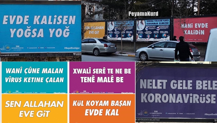 Ji Saredariya Wanê afîsên koronayê: Ne Kurdî ne ji Tirkiya wan hat fêmkirin!