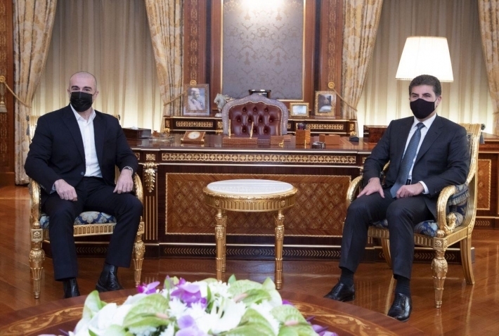 Nêçîrvan Barzanî û Bafil Talabanî civiyan