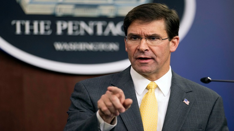 Trump, wezîr Mark Esper ji wezîfê girt