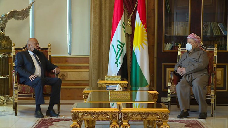 Serok Barzanî sekreterê Tevgera Fetîhê qebûl kir