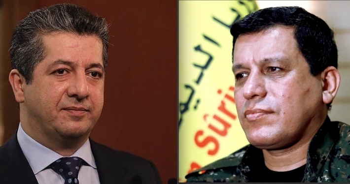 Mezlûm Ebdî sipasiya Mesrûr Barzanî kir