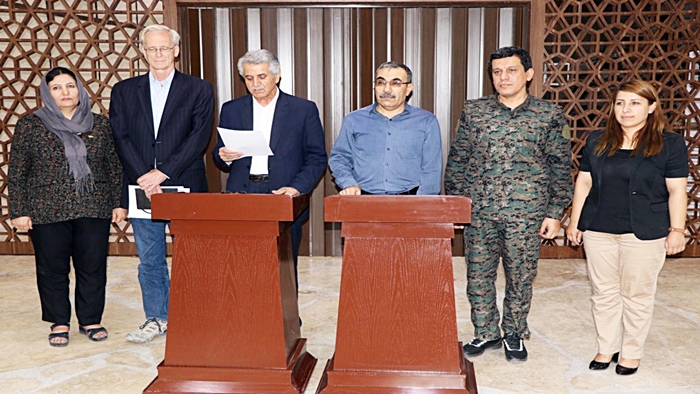 Nûnerê Amerîka ji bo rêkeftina aliyên Rojava spasiya Serok Barzanî kir