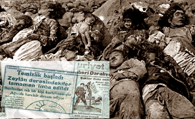 91 sal berê wekî îro bi deh hezaran Kurd li Geliyê Zîlan hatin komkuj kirin