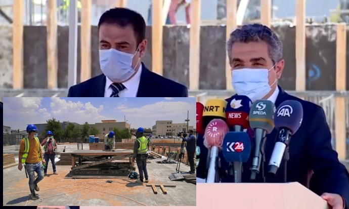 Xêrxwazê Kurd li Hewlêrê bi 3 milyon dolaran nexwesxaneyekê ava dike