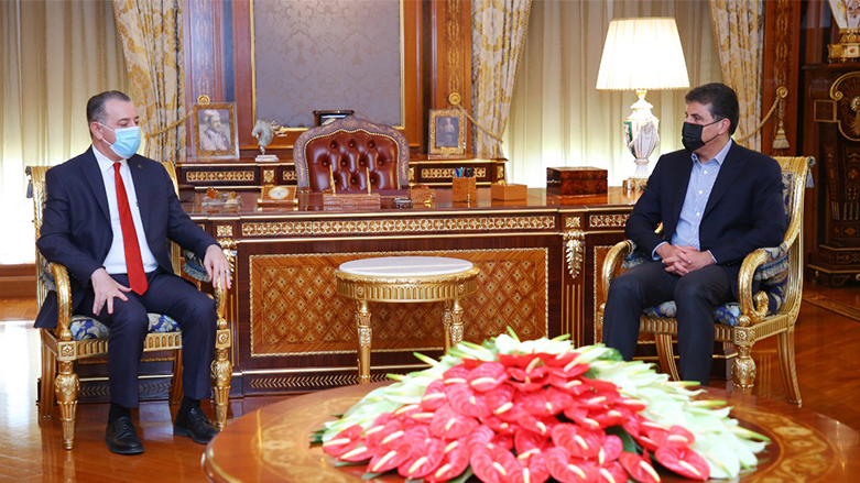 Nêçîrvan Barzanî wezîrê Turkmen qebûl kir