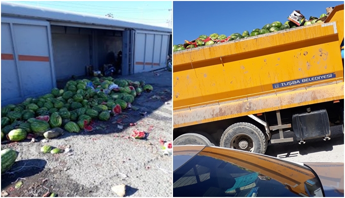 Wan | 5.430 ton zebesên ji Îranê hatibûn ji ber zêdekirina bacê hatin avêtin