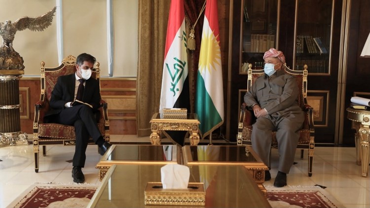 Serok Barzanî û Balyozê nû yê Almanya yê li Hewlêrê hevdîtinek pêk anîn