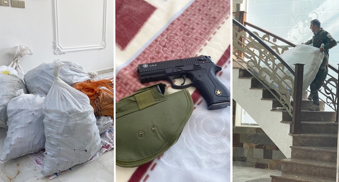 Hewlêr | Di malekê de 1500 demançeyên qaçax hatin desteserkirin