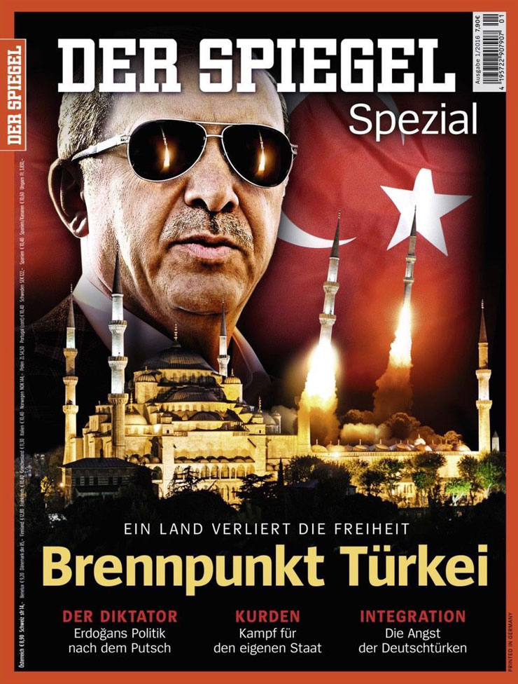 Der Spiegel: Tirkiyê nehist balafira Alman derbasî Erîvan bibe