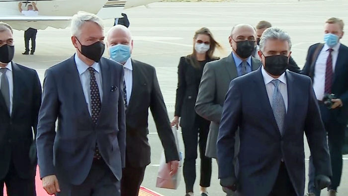 Wezîrê Derve yê Fînlandayê li Hewlêrê ye