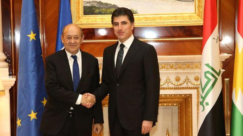 Barzanî: Ev serdan nîsaneya berdewamiya pistgiriya Fransa bo Herêma Kurdistanê ye