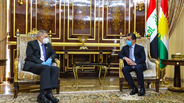 Mesrûr Barzanî bi Balyozê Amerîka re civiya: Hewayeke erênî û derfeteke bas heye