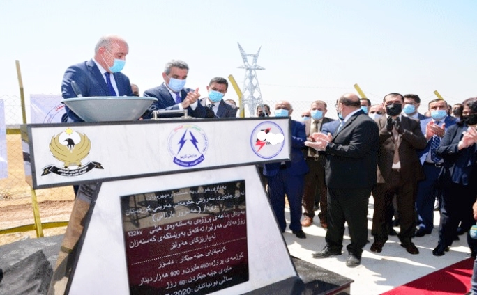 Li Hewlêrê kevirê pojeyeke din a girîng hat danîn