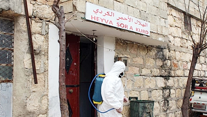 Li Rojava 45 kesên din bi koronayê ketin, 9 kes jî bas bûn