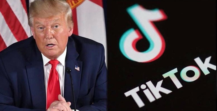 Trump biryara TikTokê îmze kir: 45 roj mohlet dan