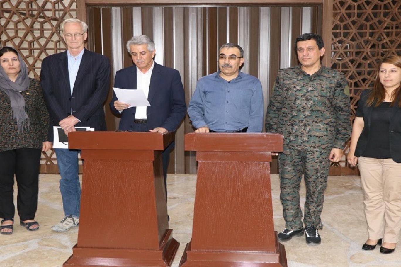 Aldar Xelîl: Dîyaloga bi ENKSê re têk neçûye, li ser xalên stratejîk berdewam e