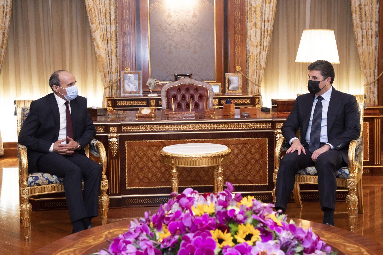 Nêçîrvan Barzanî pîrozbahî li konsolê nû yê Misrê kir: Pêwendiyên Kurdistan û Misrê dîrokî ne