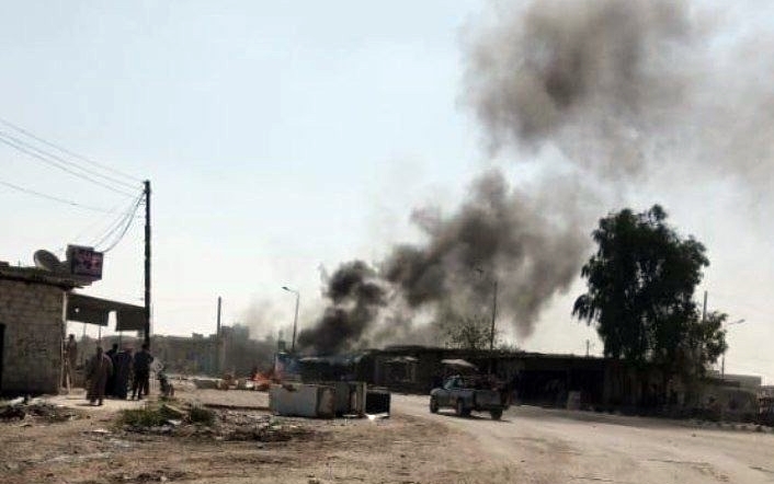 Li rojavayê Serêkaniyê motorsiklêtek hat teqandin