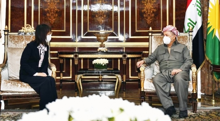 Serok Barzanî ji konsola Japonê ya Hewlêrê re serkeftin xwest