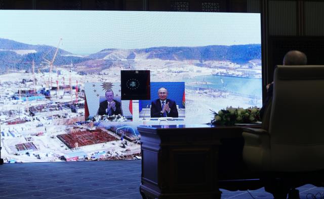 Putin û Erdogan asasê Santrala Akkuyu besa 3 yem danîn