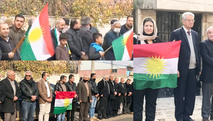 Rojava | Li Qamislo bi pêsengiya ENKSê 'Roja Ala Kurdistanê' hat pîrozkirin