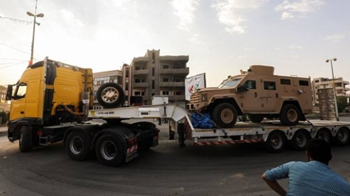 Hevpeymaniya Navdewletî 33 TIR alîkarî sand Rojavayê Kurdistanê