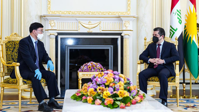 Mesrûr Barzanî bi Balyozê Koreyê yê li Iraqê re civiya