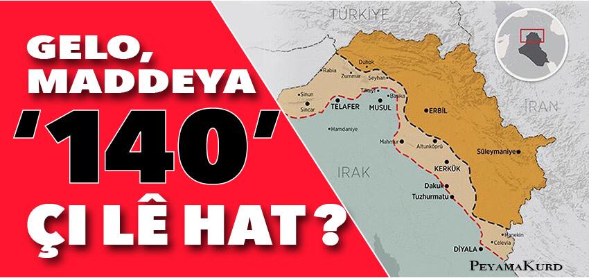 Madeya 140 û bêhelwestîya siyasetmedarên Basûr!