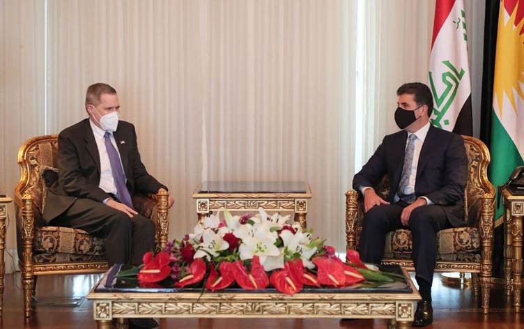 Nêçîrvan Barzanî bi balyozê Amerîka re civiya: Kurdistan amade ye...